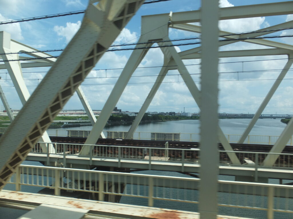 スペーシアX車内から撮影した風景